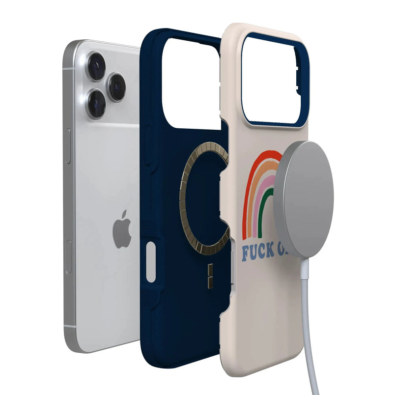 An Ode to 2020 | F*ck Off Rainbow Case iPhone Case get.casely 