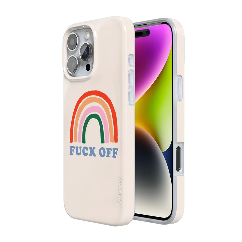 An Ode to 2020 | F*ck Off Rainbow Case iPhone Case get.casely 
