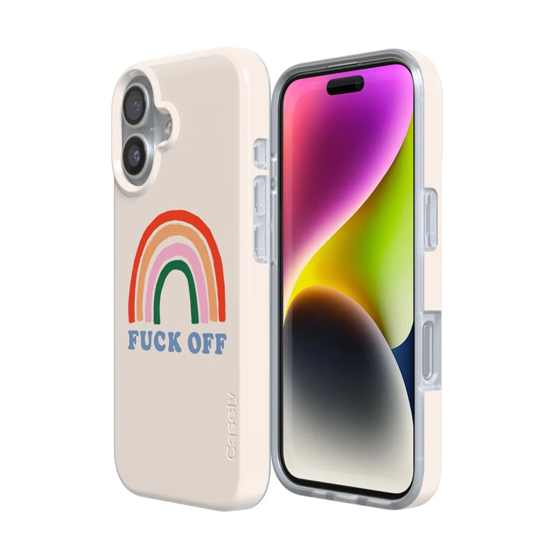 An Ode to 2020 | F*ck Off Rainbow Case iPhone Case get.casely 