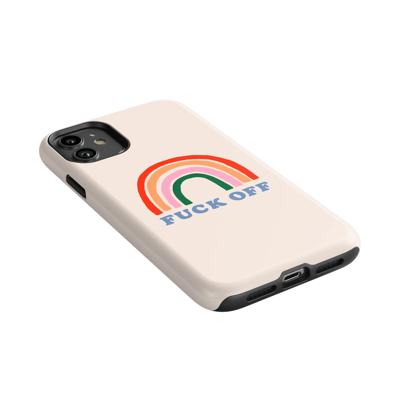 An Ode to 2020 | F*ck Off Rainbow Case iPhone Case get.casely 