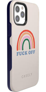 An Ode to 2020 | F*ck Off Rainbow Case iPhone Case get.casely 