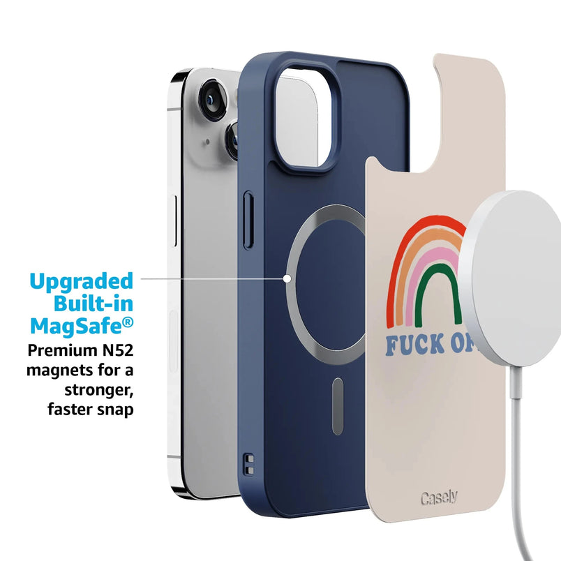 An Ode to 2020 | F*ck Off Rainbow Case iPhone Case get.casely 
