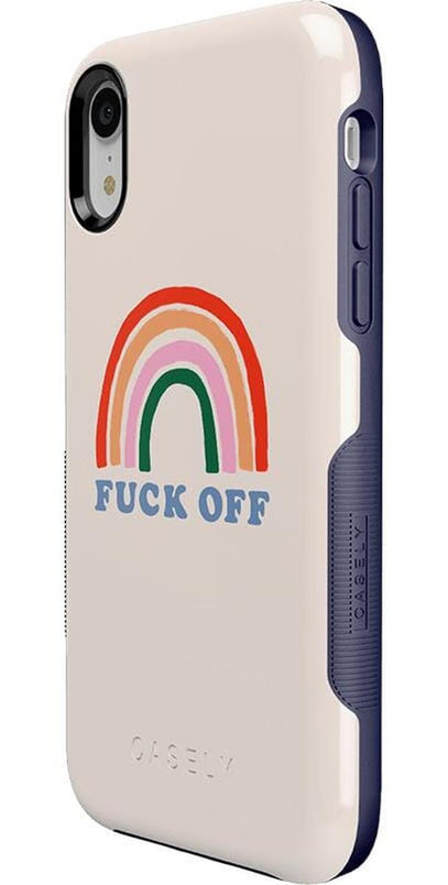 An Ode to 2020 | F*ck Off Rainbow Case iPhone Case get.casely 