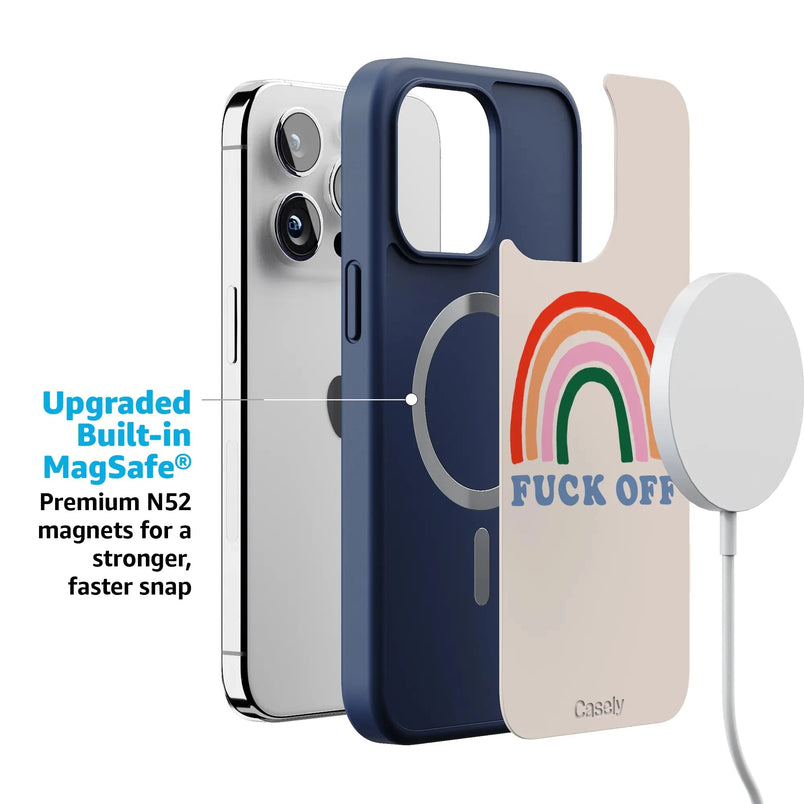 An Ode to 2020 | F*ck Off Rainbow Case iPhone Case get.casely 