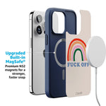 An Ode to 2020 | F*ck Off Rainbow Case iPhone Case get.casely 