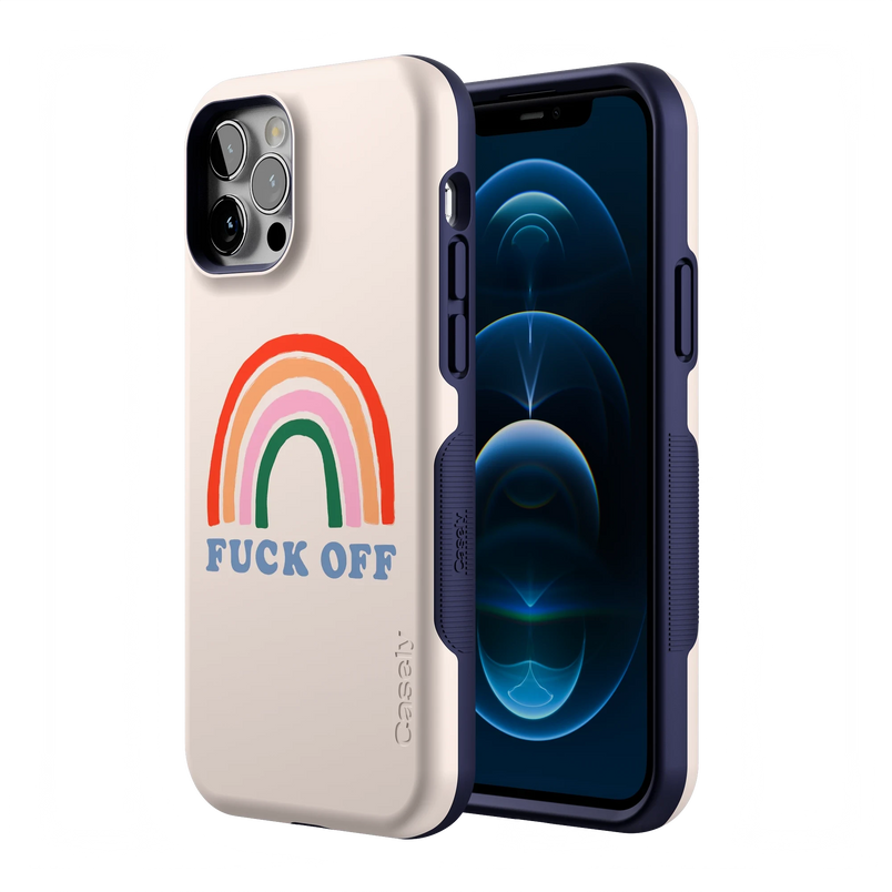 An Ode to 2020 | F*ck Off Rainbow Case iPhone Case get.casely 