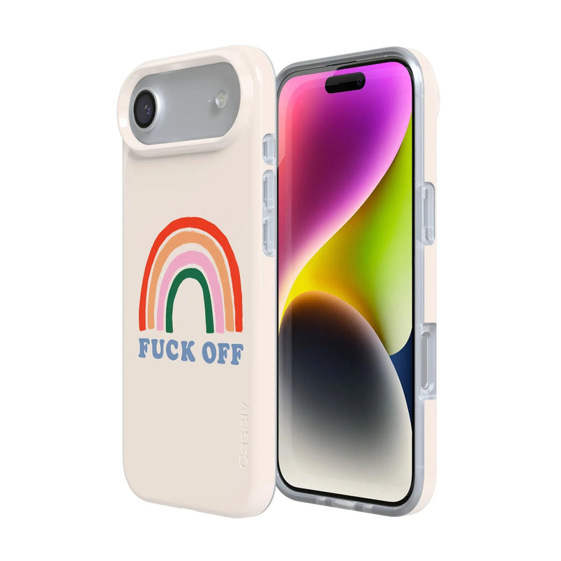 An Ode to 2020 | F*ck Off Rainbow Case iPhone Case get.casely 