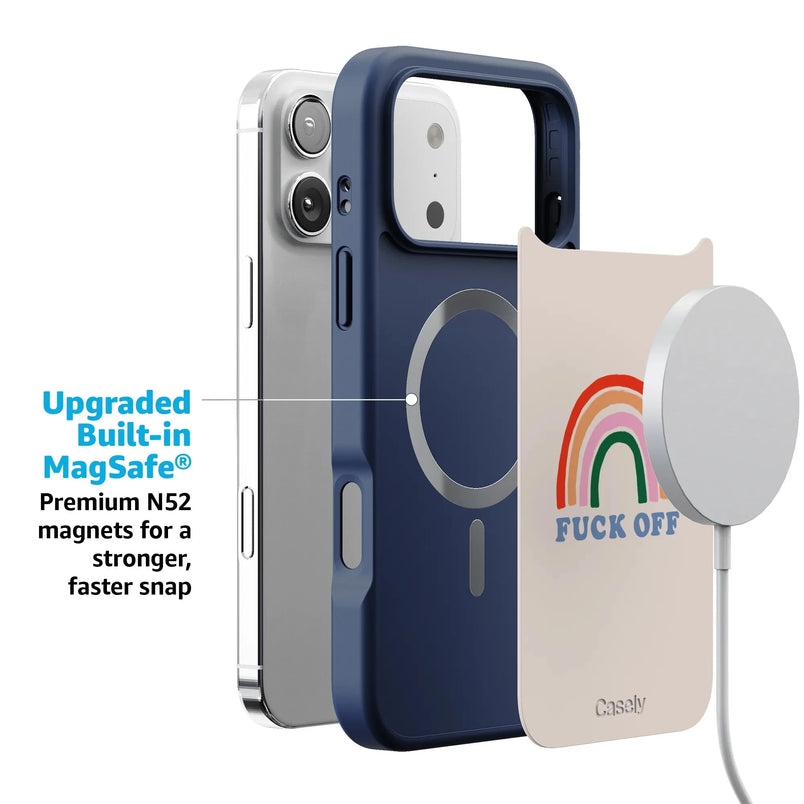 An Ode to 2020 | F*ck Off Rainbow Case iPhone Case get.casely 