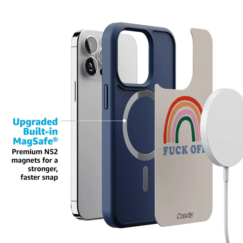 An Ode to 2020 | F*ck Off Rainbow Case iPhone Case get.casely 