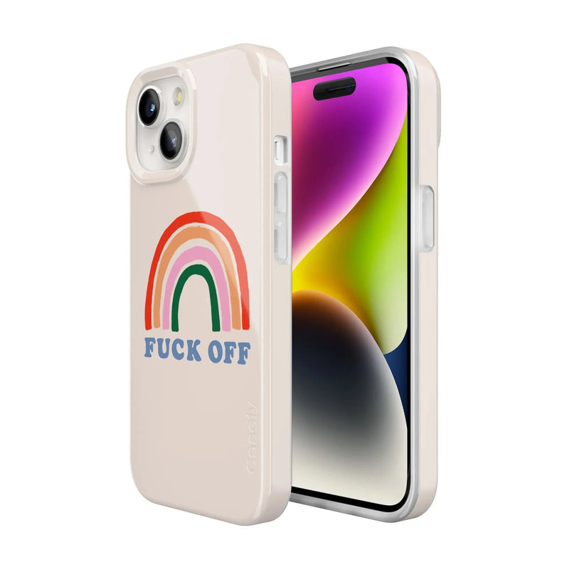 An Ode to 2020 | F*ck Off Rainbow Case iPhone Case get.casely 