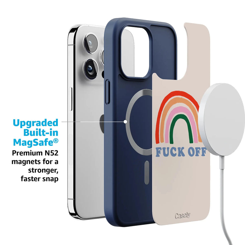 An Ode to 2020 | F*ck Off Rainbow Case iPhone Case get.casely 