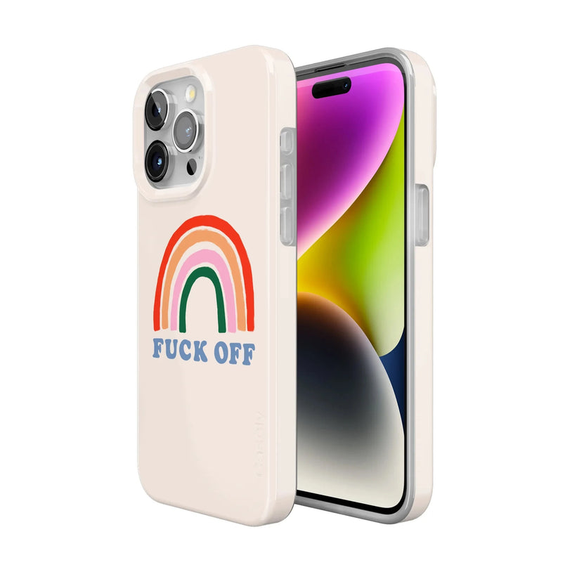 An Ode to 2020 | F*ck Off Rainbow Case iPhone Case get.casely 