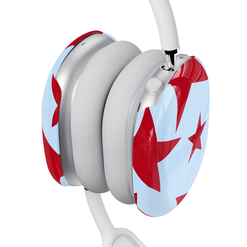 Stars Align | Blue & Red Stars AirPods Max Case