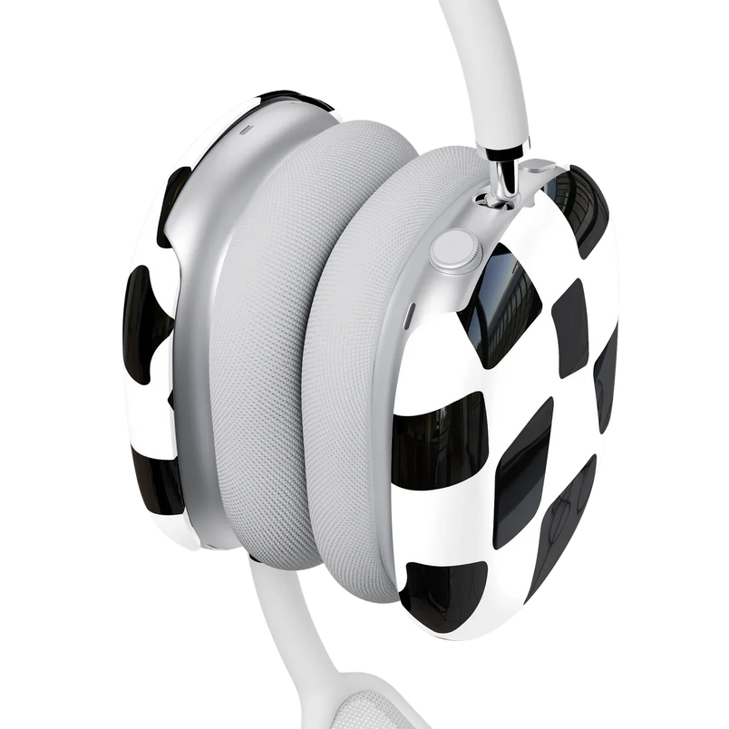 Funky Checkerboard | High Contrast Design AirPods Max Case