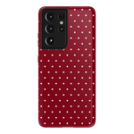 On the Dot | Maroon Polka Dot Case