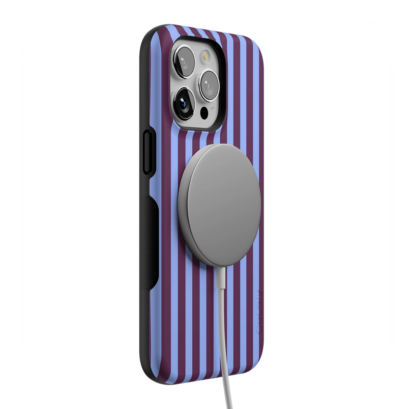 Perfect Stripes | Purple & Blue Stripes Case