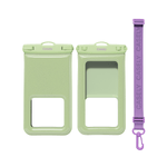 AquaBuddy | Kiwi Kiss Matcha Green Shimmer Waterproof Phone Pouch AquaBuddy get.casely 