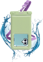 AquaBuddy | Kiwi Kiss Matcha Green Shimmer Waterproof Phone Pouch AquaBuddy get.casely 