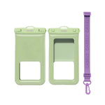 AquaBuddy | Kiwi Kiss Matcha Green Shimmer Waterproof Phone Pouch AquaBuddy get.casely 