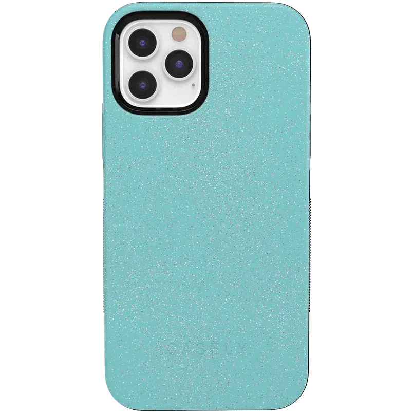 Aquamarine | Ocean Blue Shimmer Case iPhone Case get.casely Bold + MagSafe® iPhone 12 Pro Max 