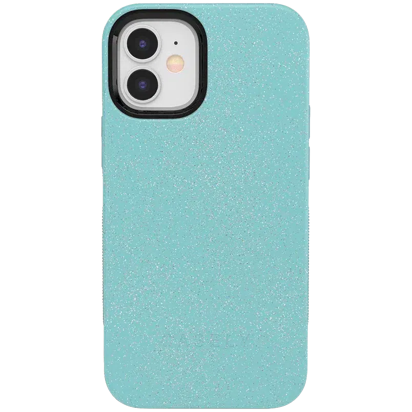 Aquamarine | Ocean Blue Shimmer Case iPhone Case get.casely Bold + MagSafe® iPhone 12 