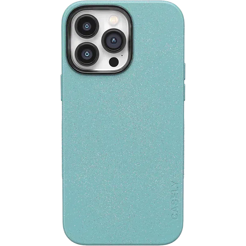 Aquamarine | Ocean Blue Shimmer Case iPhone Case get.casely Bold + MagSafe® iPhone 14 Pro Max 