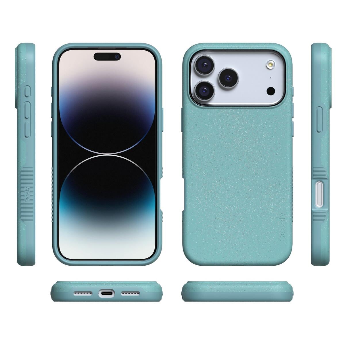 Casely Aquamarine | Ocean Blue Shimmer Case - Thumbnail 5