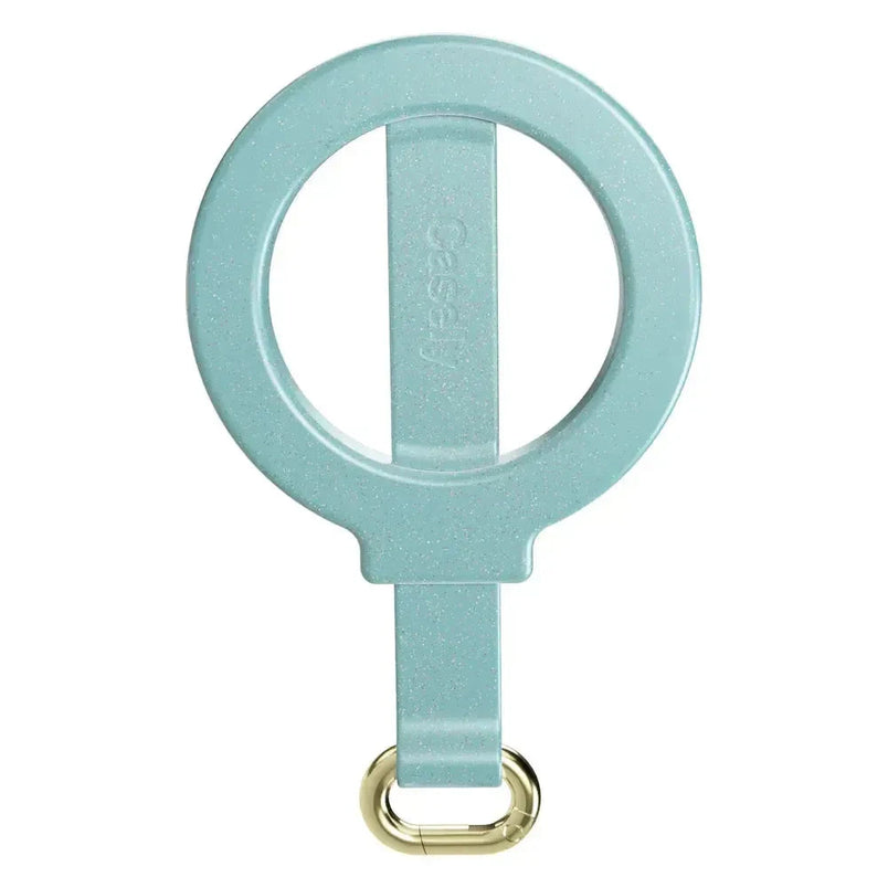Aquamarine | Ocean Blue Shimmer MagRing+ with Keychain MagRing+ get.casely 