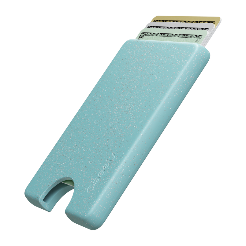 aquamarine-ocean-blue-shimmer-magwallet view