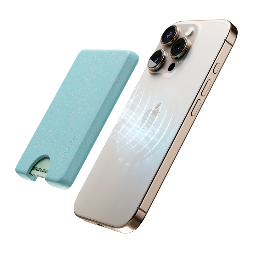 aquamarine-ocean-blue-shimmer-magwallet view