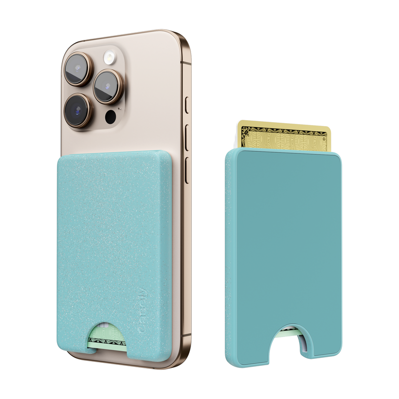 aquamarine-ocean-blue-shimmer-magwallet view
