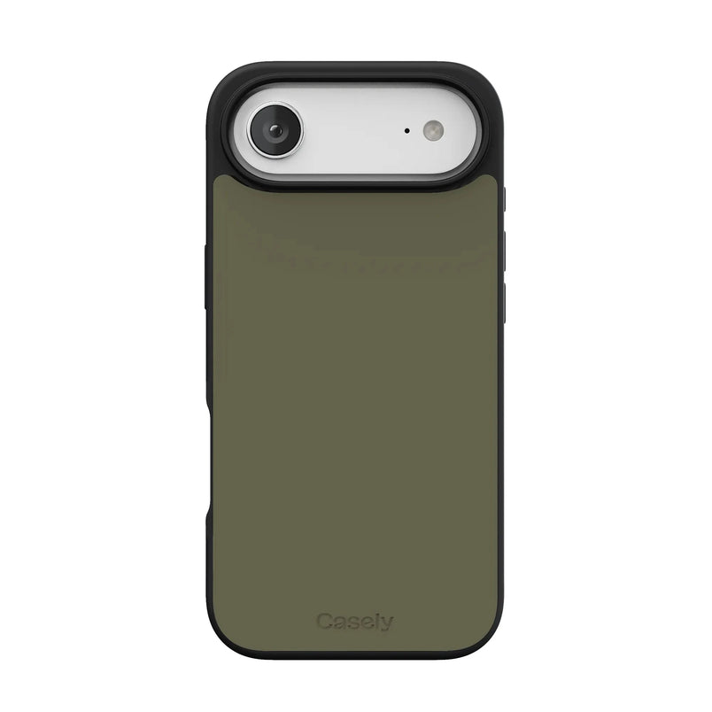 Army Green | The Boyfriend Collection Phone Case get.casely Align + MagSafe® iPhone 17 Air 