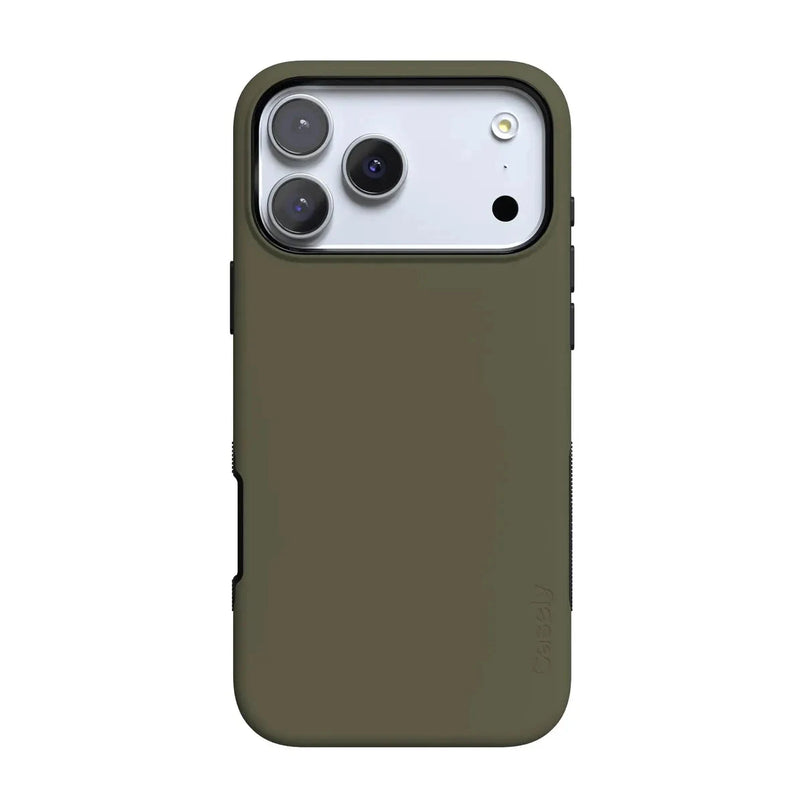 Army Green | The Boyfriend Collection Phone Case get.casely Bold Flex + MagSafe® iPhone 17 Pro 