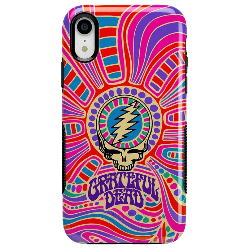 Art of Chaos | Grateful Dead Skull Case iPhone Case get.casely Bold iPhone XR 