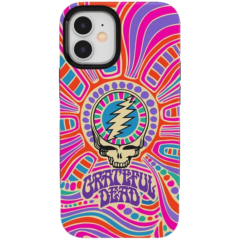 Art of Chaos | Grateful Dead Skull Case iPhone Case get.casely Bold + MagSafe® iPhone 12 