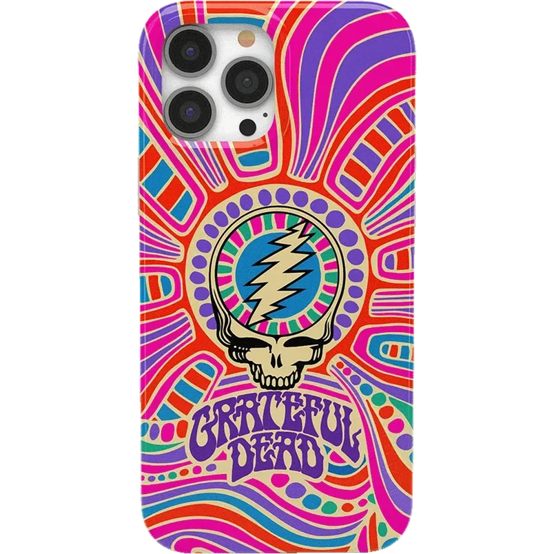 Art of Chaos | Grateful Dead Skull Case iPhone Case get.casely Classic + MagSafe® iPhone 13 Pro Max 