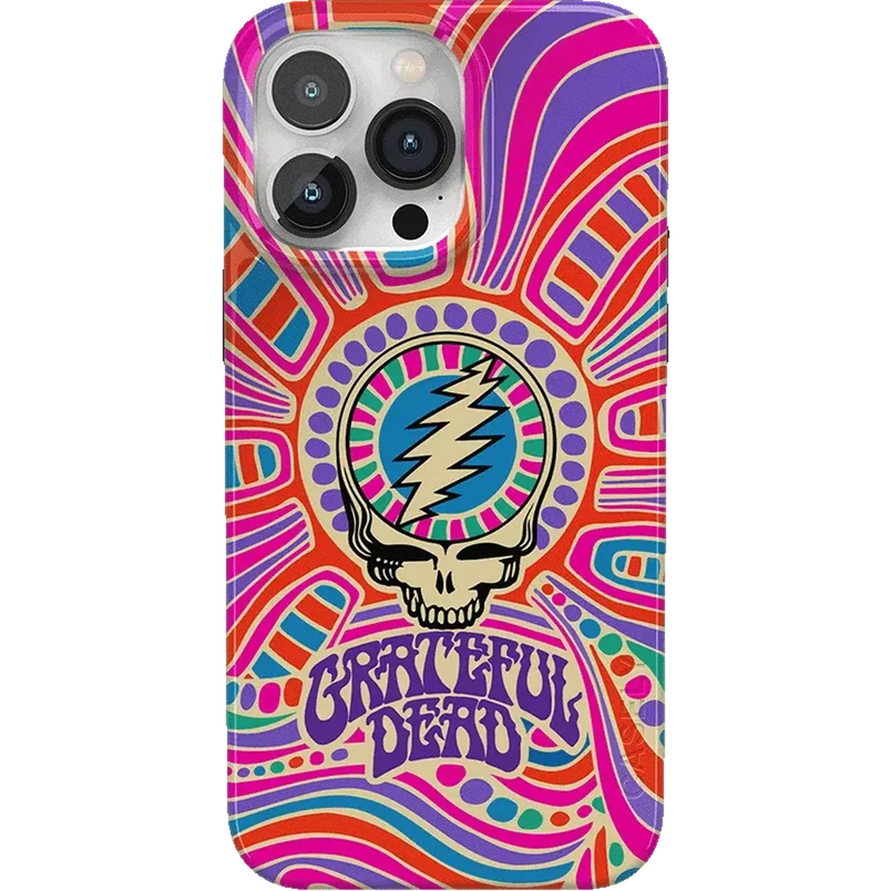 Art of Chaos | Grateful Dead Skull Case iPhone Case get.casely Classic + MagSafe® iPhone 14 Pro Max 