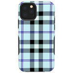 As if! | Light Blue Plaid Case iPhone Case get.casely Bold iPhone 11 Pro 