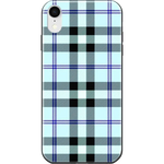 As if! | Light Blue Plaid Case iPhone Case get.casely Classic iPhone X / XS 