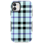 As if! | Light Blue Plaid Case iPhone Case get.casely 