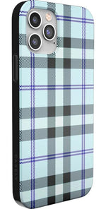 As if! | Light Blue Plaid Case iPhone Case get.casely 