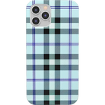 As if! | Light Blue Plaid Case iPhone Case get.casely 