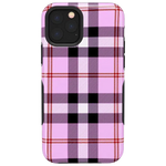 As if! | Light Purple Plaid Case iPhone Case get.casely Bold iPhone 11 Pro 