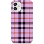 As if! | Light Purple Plaid Case iPhone Case get.casely Classic iPhone 11 