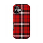 As if! | Red Plaid Case Phone Case get.casely Bold Flex + MagSafe® iPhone 17 