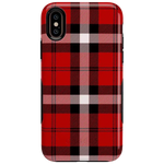 As if! | Red Plaid iPhone Case iPhone Case get.casely 