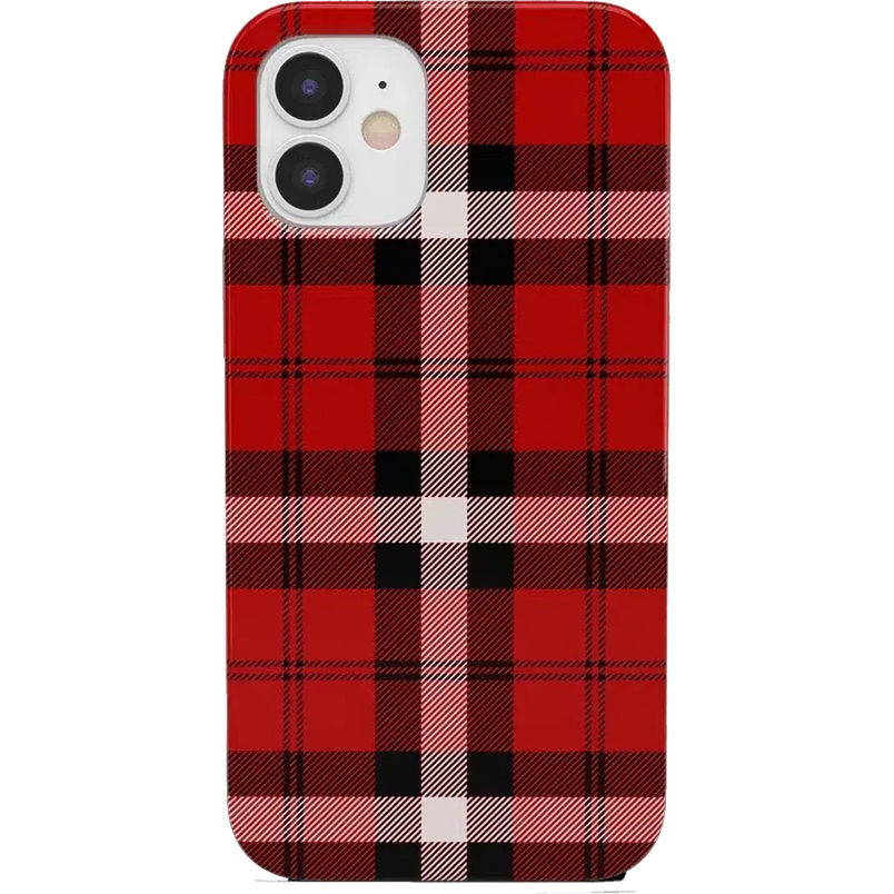As if! | Red Plaid iPhone Case iPhone Case get.casely Classic iPhone 11