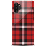 As if! | Red Plaid iPhone Case Phone Case get.casely Essential Galaxy Note 10 Plus