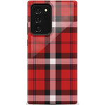As if! | Red Plaid iPhone Case Phone Case get.casely Essential Galaxy Note 20 Ultra