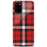 As if! | Red Plaid iPhone Case Phone Case get.casely Essential Galaxy S20 Plus